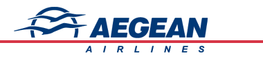 Aegean Airlines, Experience the difference!