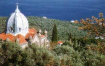 Η Εκκλησία Ταξιάρχης που βρίσκεται στο ομώνυμο χωριό.